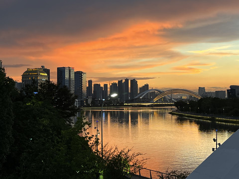 宁波长丰夜景