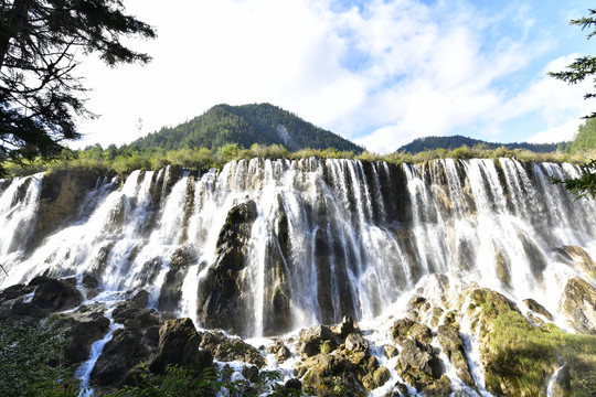 高山瀑布