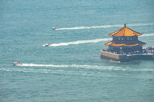 青岛滨海城市风光景点