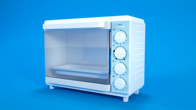 C4D卡通电烤箱
