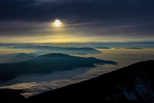 高山云海