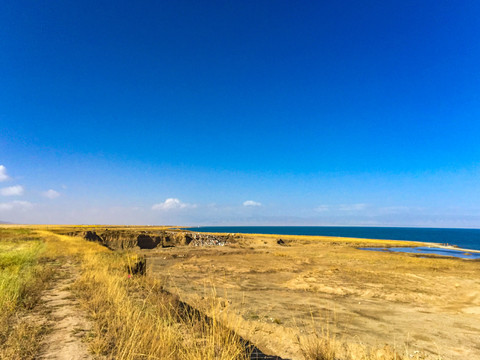 碧蓝青海湖