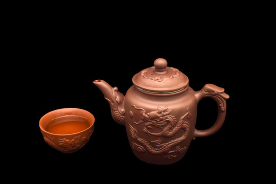 紫砂茶杯