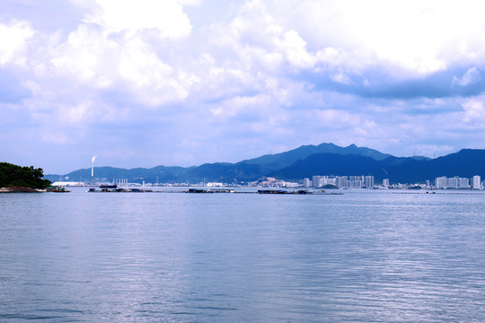 惠州巽寮湾海边度假风景图