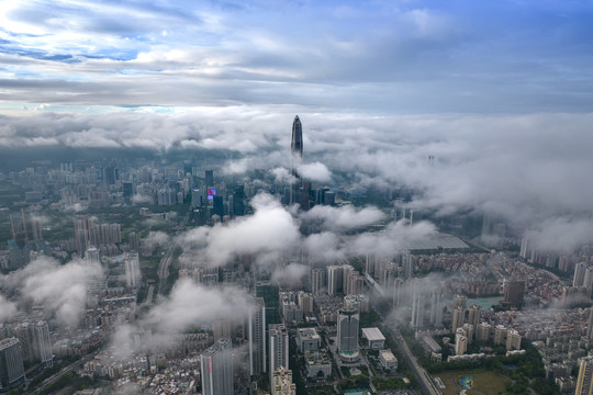 广东深圳都市风光