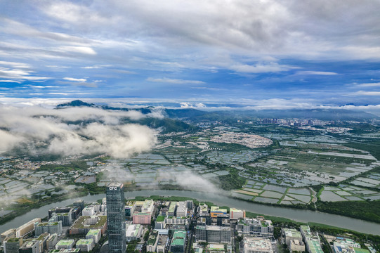 广东深圳都市风光