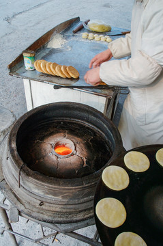 地方美食传统手工饼子