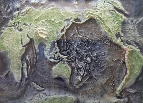 海底地形模型