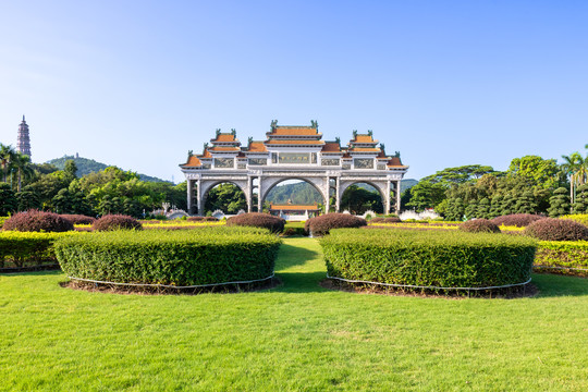 广东顺德顺峰山公园牌坊