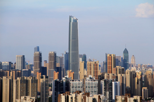 武汉中心城市建筑风光