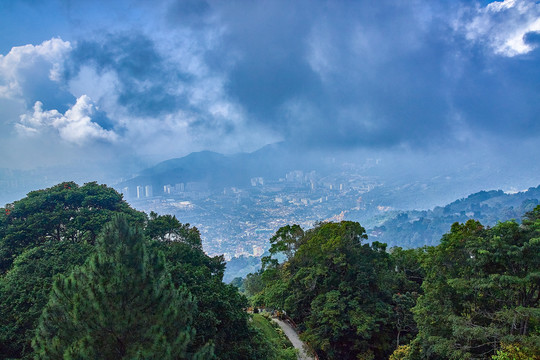 马来西亚槟城升旗山风景