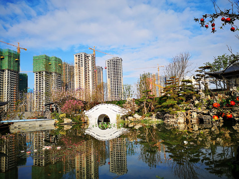 小区水景