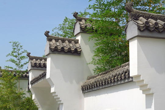 中式墙