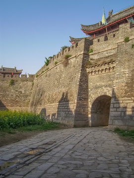 寿县古城墙宾阳门瓮城