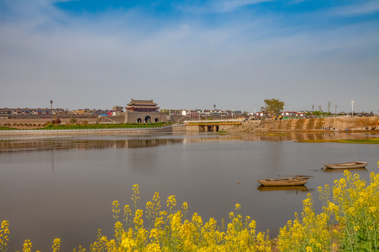 寿县古城护城河