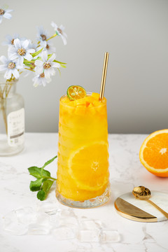 芒果橙汁