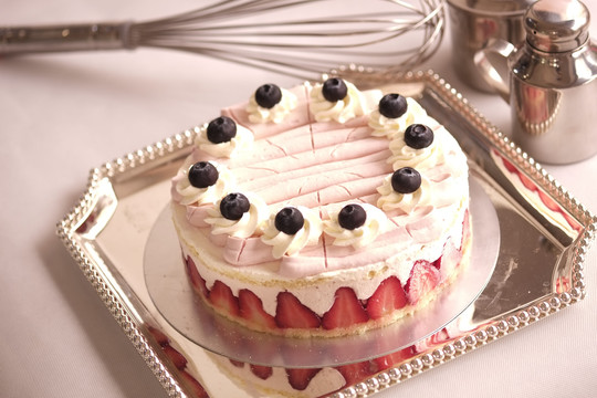 海绵蓝莓蛋糕