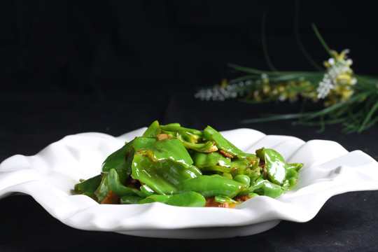 麻辣椒炒五花肉