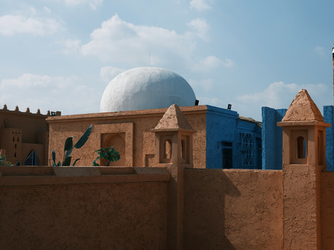 摩洛哥卡萨布兰卡风格天台