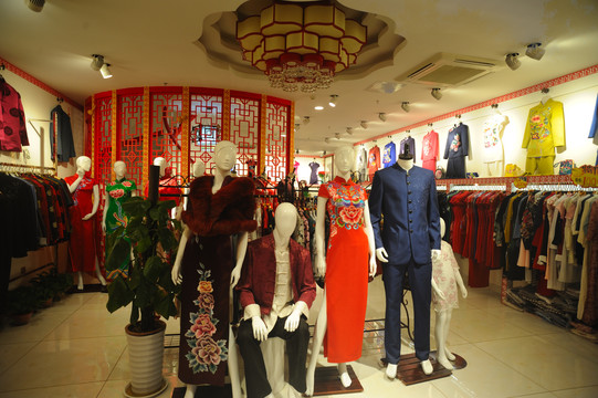 中式服饰店