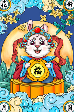 兔年国潮中秋节