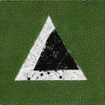 三角形抽象装饰画