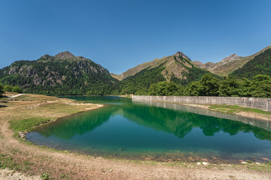 法国比利牛斯山脉自然风景