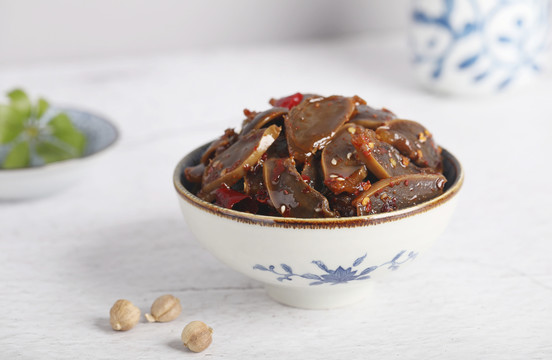 香辣鸭胗