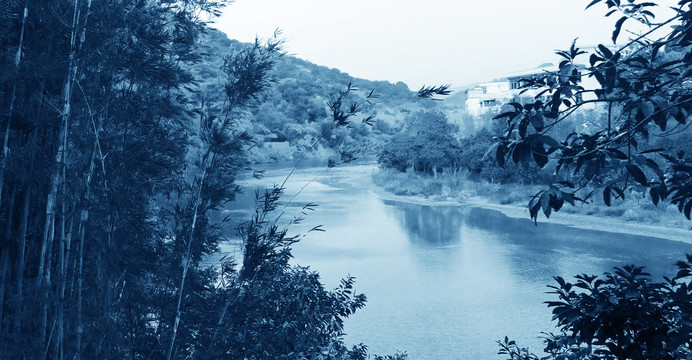 水墨山水风景