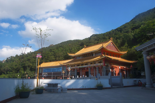 紫帽山紫福寺风景