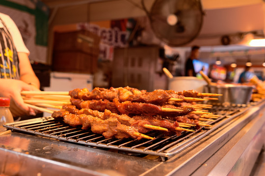 烤羊肉串