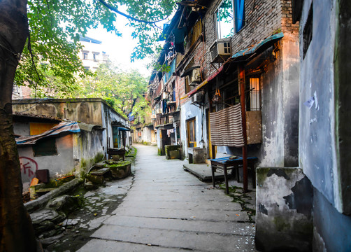 下浩老街街景