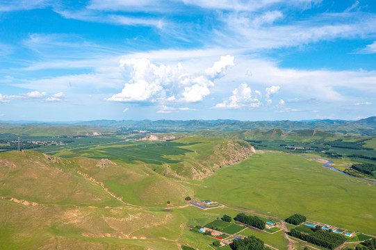 山村田野