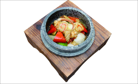 石锅海鲜饭