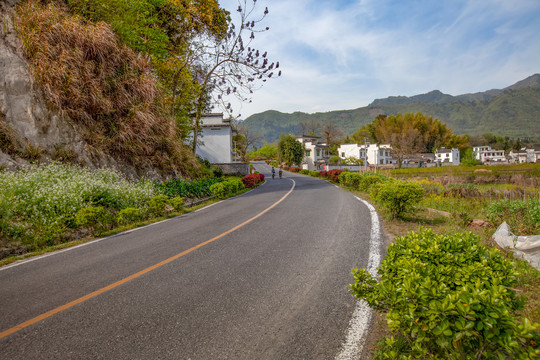 宏村村外公路