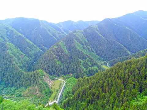 山坡山峰