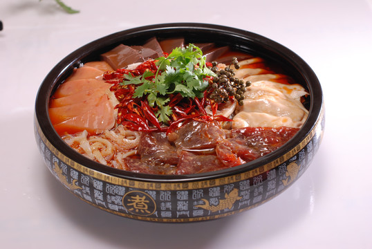 金牌毛血旺