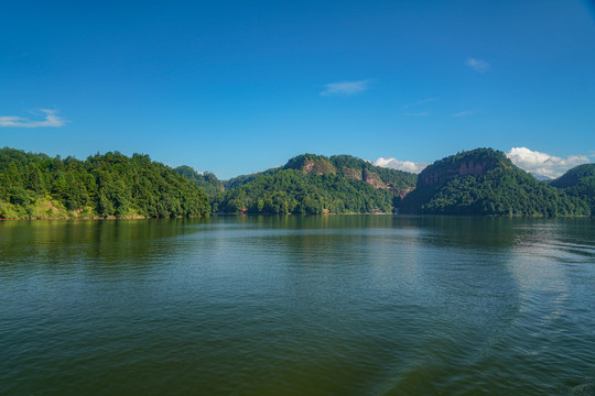 大金湖泰宁旅游湖水山水