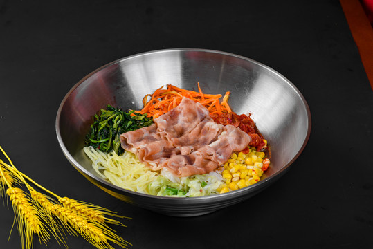 捞饭韩式拌饭蔬菜饭轻食