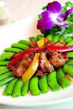 XO酱蜜豆猪爽肉