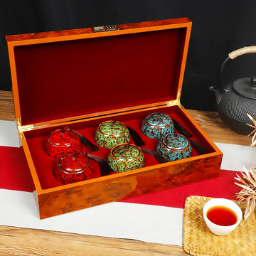 高档陶瓷茶叶罐包装
