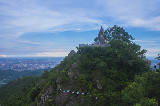 紫帽山山峰好景