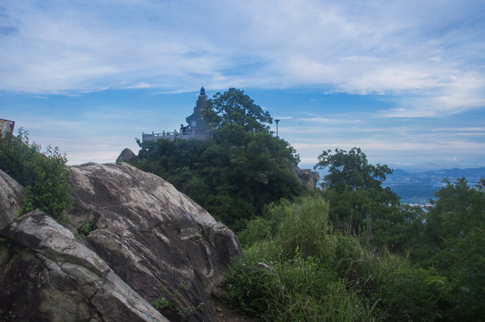 名山胜境紫帽山