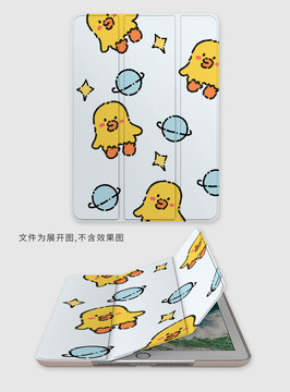 可爱小鸡卡通手机壳iPad