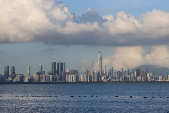 海岸楼群