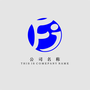 字母FJ标志logo