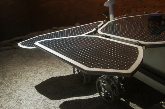 火星车太阳能发电板