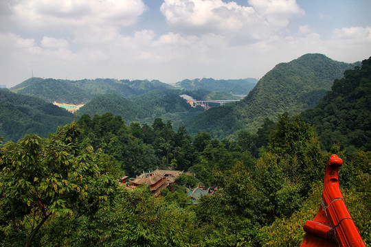 黔灵山远眺