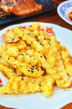 炸薯条