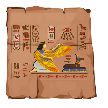 埃及艳后象形文字插图